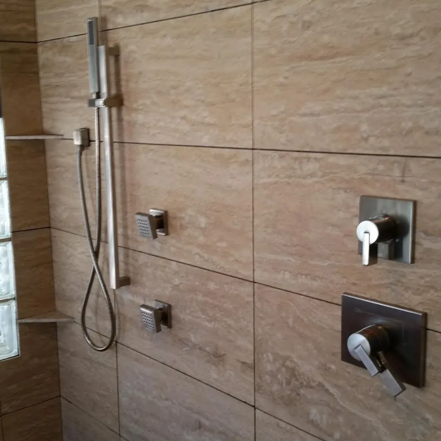 Shower fixture installation for Water Heater Replacement in Lithia Springs